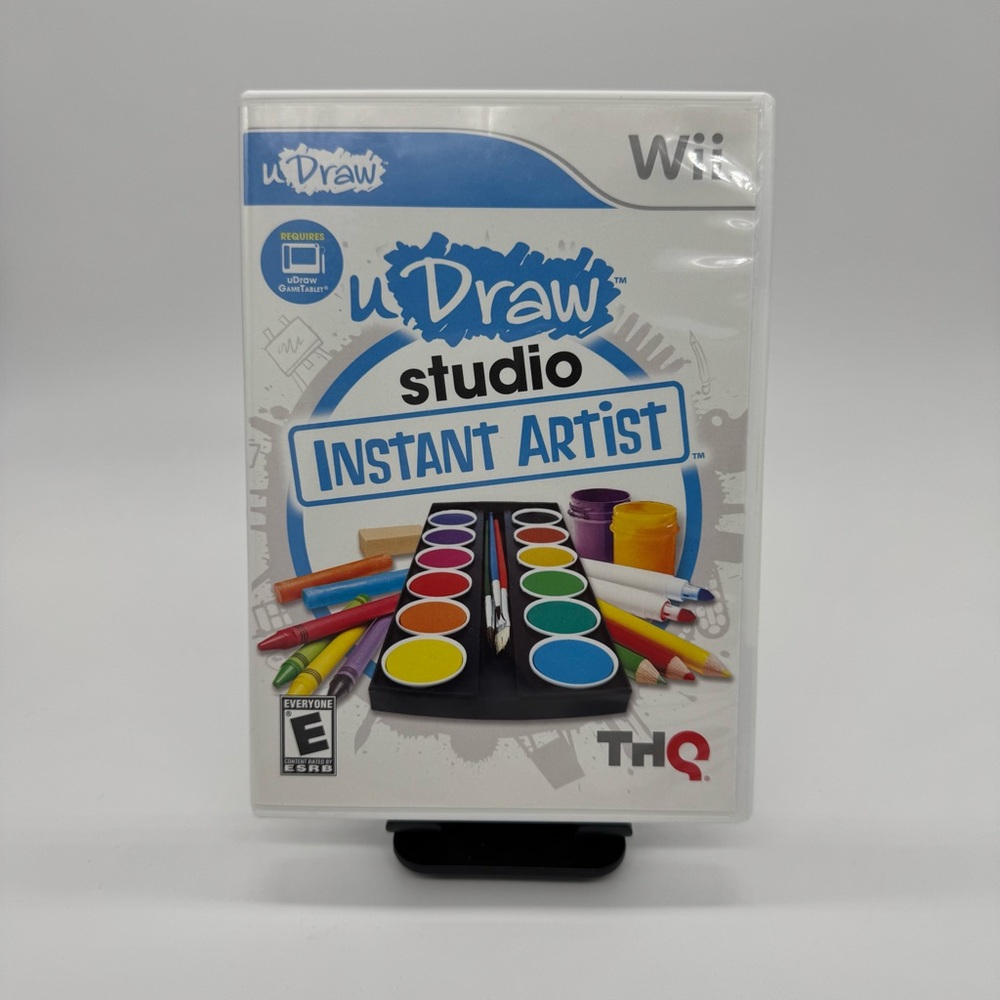 Nintendo Wii uDraw Studio Instant Artist Video Game Rated E - Everyone